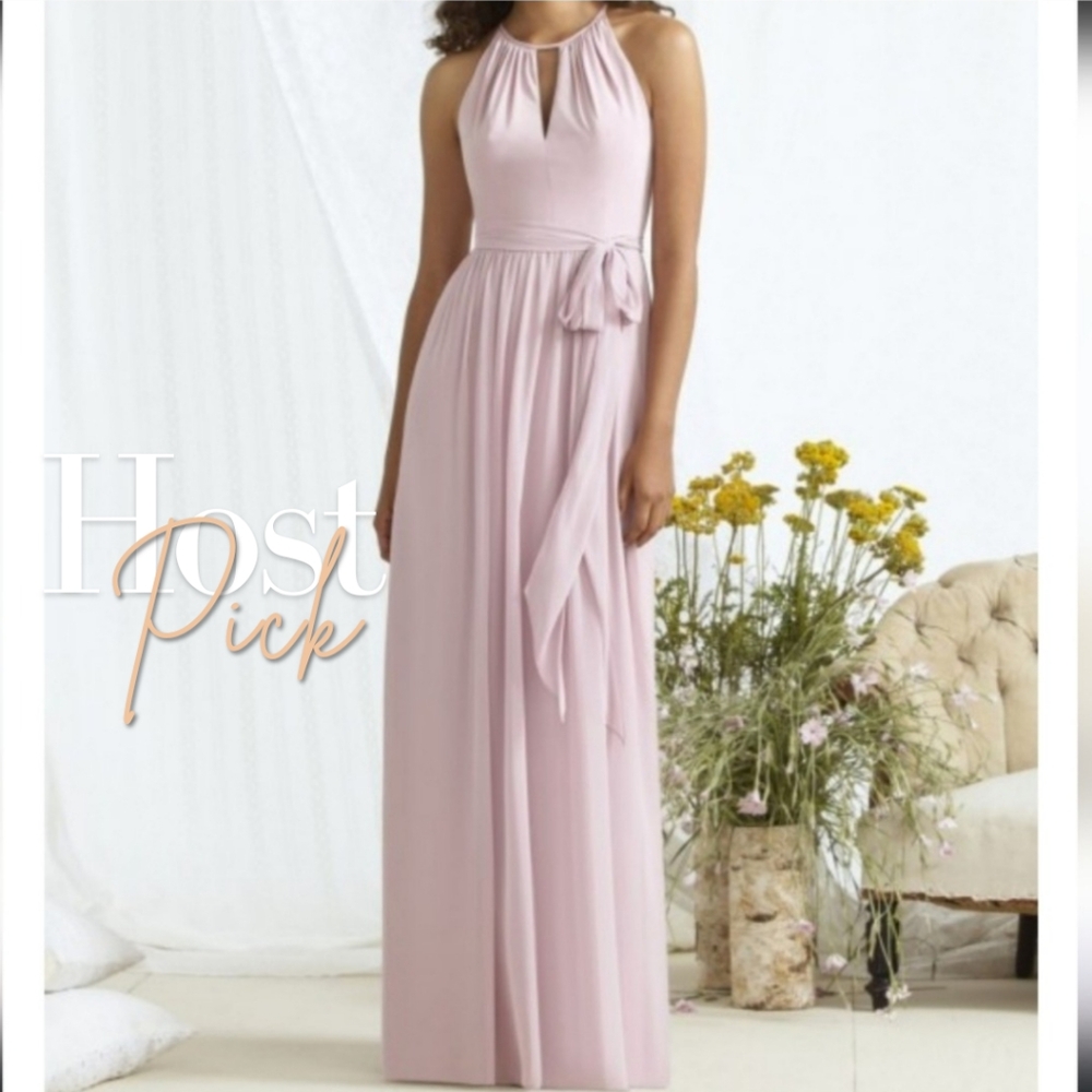 Social Bridesmaids Lux Chiffon Gown Sz 18